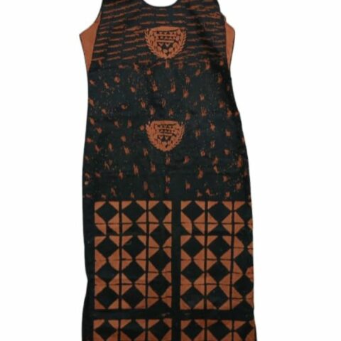 Vestido Sitoe sin manga 100% algodón Ref001