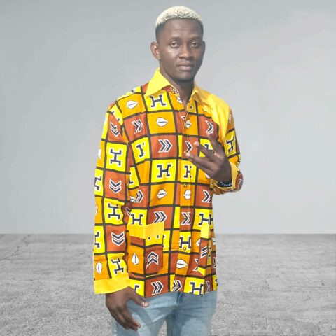 Camisa Africana Cheich Anta